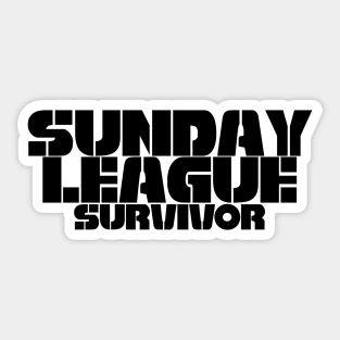 Football Sunday League Survivor Sticker